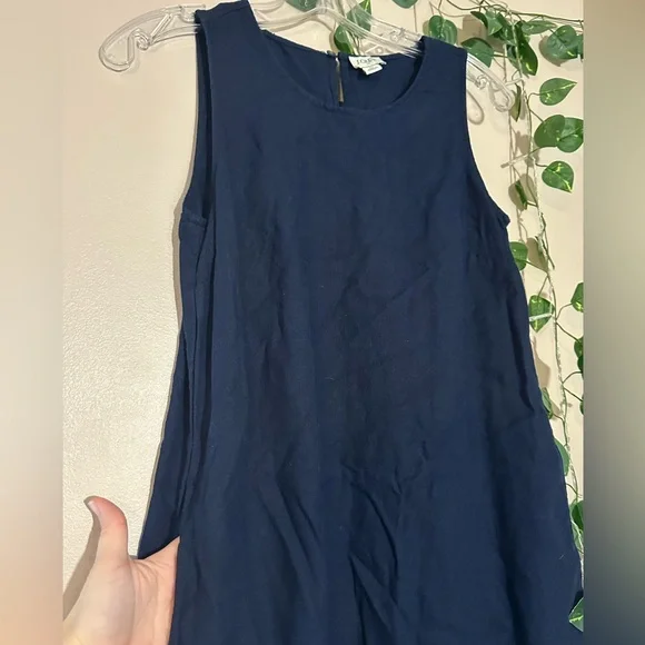 J. Crew Classic Navy Mini Dress - Picture 2 of 4
